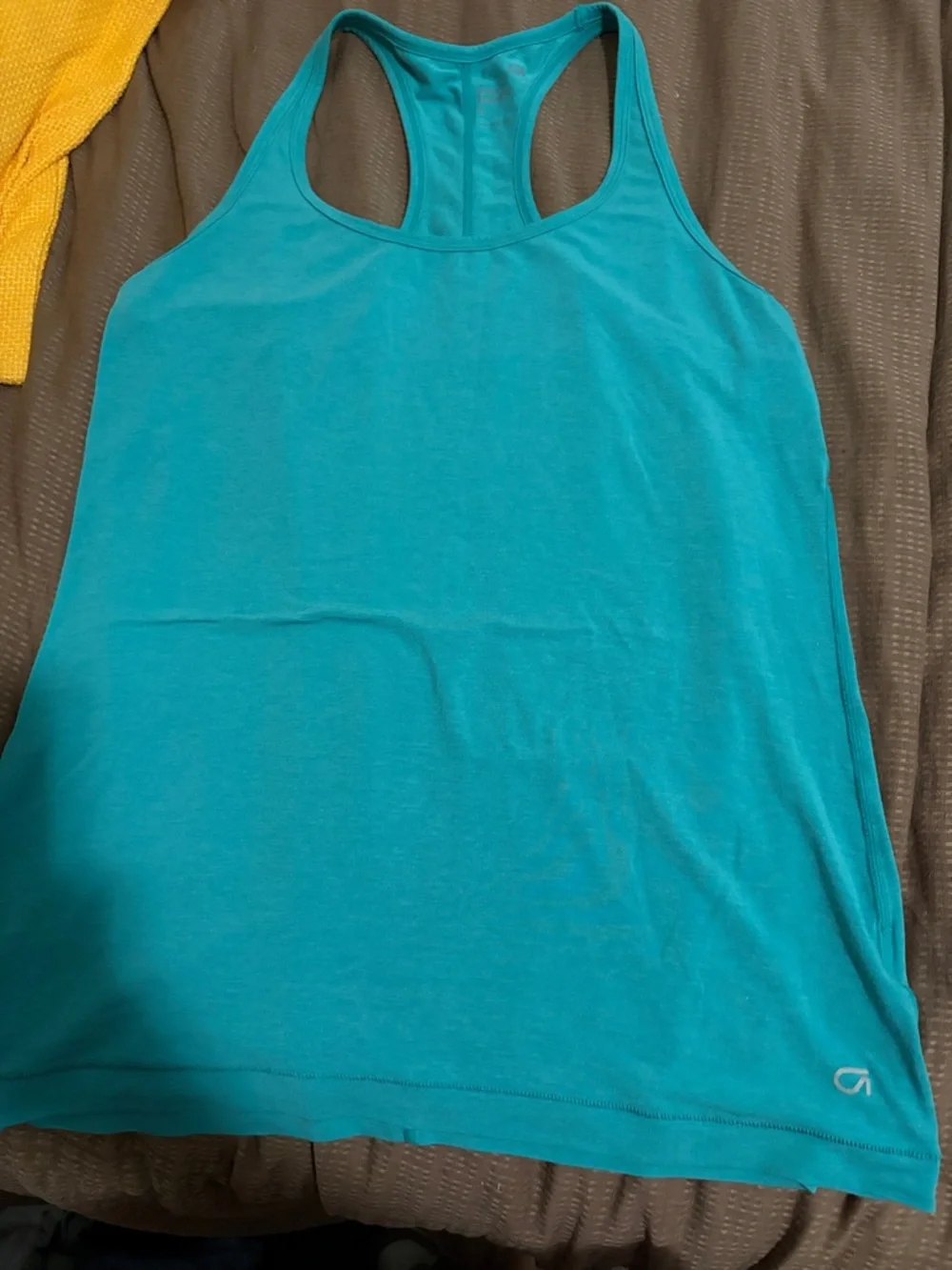 Gap Teal Racerback Tank Top - Picture 1 of 3